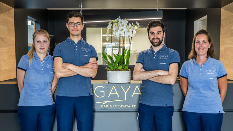Equipe de dentistes, cabinet dentaire Gaya, Aigrefeuille-sur-Maine
